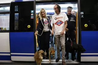 Los perros podrán viajar en el Metro de Madrid a partir de mañana, 6 de julio