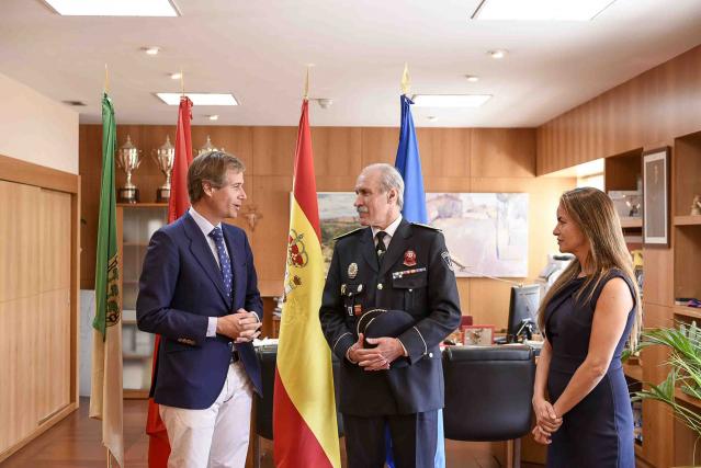 Toma de posesión como oficial del Jefe de la Policía Local de Boadilla