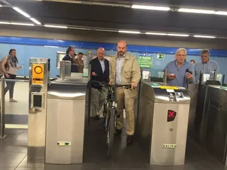 La Comunidad amplía desde hoy los tramos de Metro sin limitación horaria para acceder con bicicleta