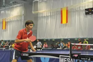 Boadilla hace historia debutando en primera división de tenis de mesa