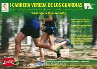 El Ayuntamiento de Boadilla y la Guardia Civil organizan la I Carrera Vereda de los Guardias, a beneficio del Banco de Alimentos Municipal