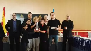 El equipo infantil Jaque Mate de Boadilla, Campeón de Madrid y Subcampeón de España