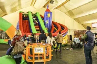La carpa de Navidad ofrece actividades, juegos, actuaciones y cine infantil hasta el próximo 8 de enero