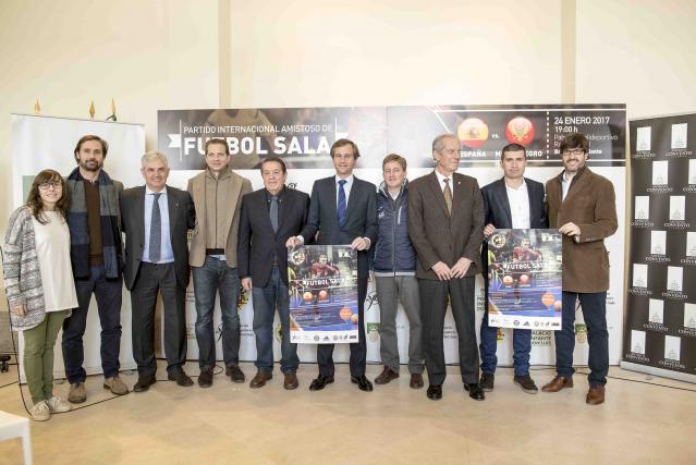El Pabellón Rey Felipe VI acogerá el amistoso de fútbol sala entre las selecciones de España y Montenegro