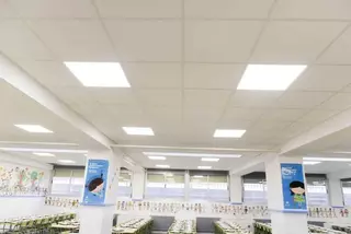 Cambio integral de las luminarias interiores de los CEIP José Bergamín y Príncipe Felipe de Boadilla