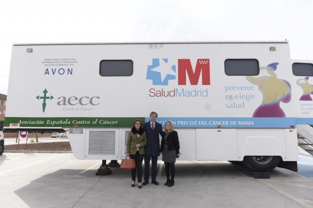 Campaña de detección del cáncer de mama en Boadilla