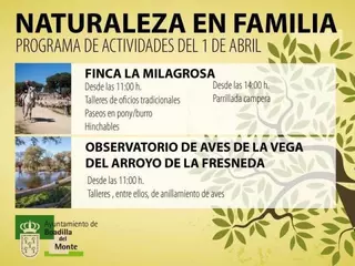 El Ayuntamiento de Boadilla organiza una nueva jornada de naturaleza en familia