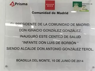 El Grupo Municipal Socialista solicita la retirada de las placas inaugurales en las que figure Ignacio González