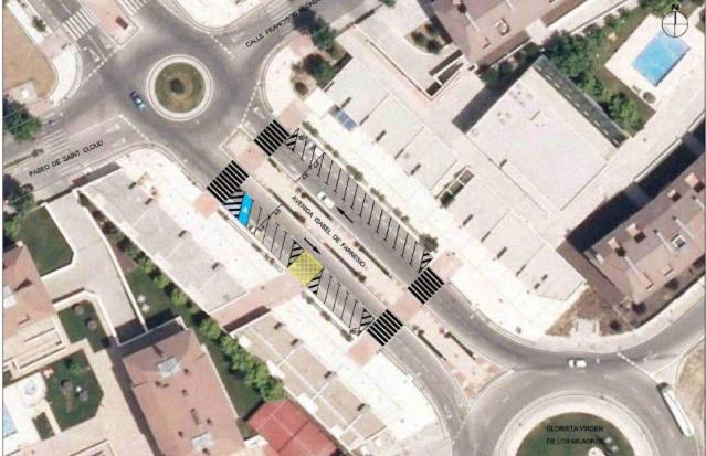 El Ayuntamiento habilitará plazas de aparcamiento en batería en la Avenida Infante D. Luis y en Isabel de Farnesio
