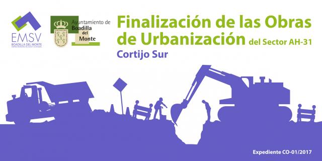 Comienzan las obras para finalizar la urbanización del sector Cortijo Sur de Boadilla