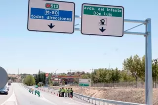 Abierta la conexión directa entre la M-513 y la Avenida Infante D. Luis