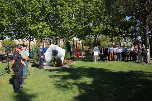Boadilla recuerda a Miguel Ángel Blanco en el vigésimo aniversario de su muerte