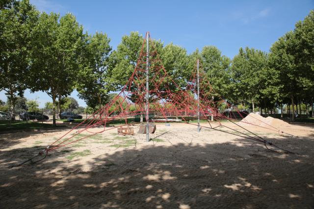 Obras de remodelación integral del parque Jorge Manrique durante el verano