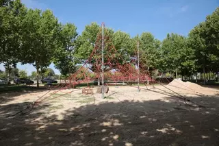 Obras de remodelación integral del parque Jorge Manrique durante el verano