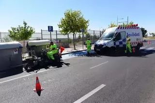 La reorganización de plazas de aparcamiento en Avenida Infante Don Luis permitirá el estacionamiento de un 70% más de vehículos