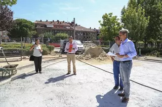 Obras de remodelación y mejora de los parques Boadilla Centro y Jorge Manrique