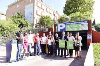El aparcamiento de la plaza de la Concordia ofrecerá una hora gratis para hacer compras y gestiones