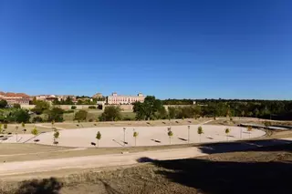 El nuevo parque del Mirador del Nacedero estará finalizado a finales de año
