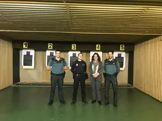 Acuerdo entre el Ayuntamiento y la Guardia Civil para que la Policía Local realice sus prácticas de tiro en el cuartel de la Benemérita en Las Rozas