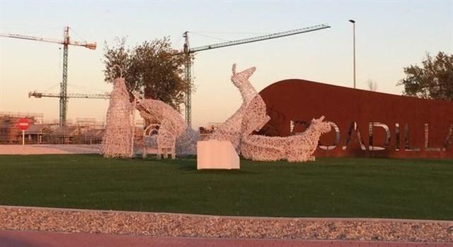 Un Belén de Boadilla amanece con sus figuras colocadas en posiciones obscenas