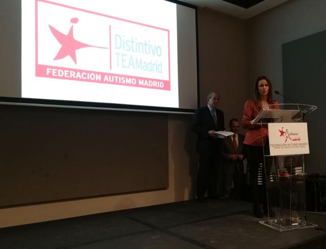 La Federación Autismo Madrid premia al Ayuntamiento de Boadilla por su labor de formación y sensibilización