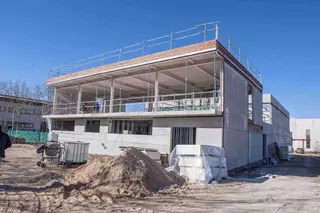 Avanza la construcción del nuevo centro municipal de gestión del servicio de jardinería