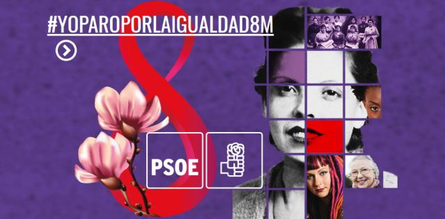 El PSOE de Boadilla se suma a las reivindicaciones por el Día de la Mujer