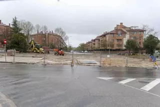 El Ayuntamiento acomete obras para conectar el sector B con Valenoso a través de la avenida Condesa de Chinchón