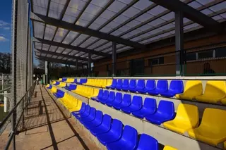 Avanzan las obras en el Polideportivo Ángel Nieto