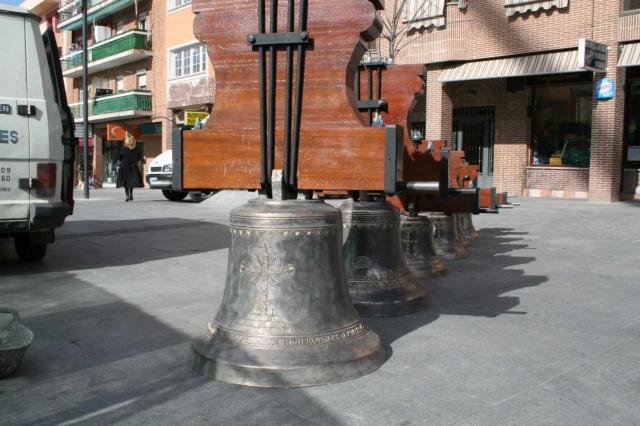 La Iglesia de San Cristóbal ya tiene campanas