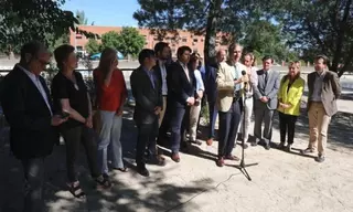 Terol trata con el portavoz del PP en Madrid el proyecto de la A5 que afectaría a los vecinos de Boadilla