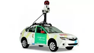 El coche de Google Maps recorre las calles de Boadilla