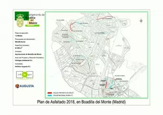 La Operación Asfalto 2018 cubrirá casi 82.000 metros cuadrados de calles con una inversión de 600.000 euros 
