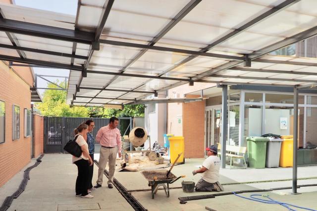 Obras de renovación y mejora en el colegio público Federico García Lorca
