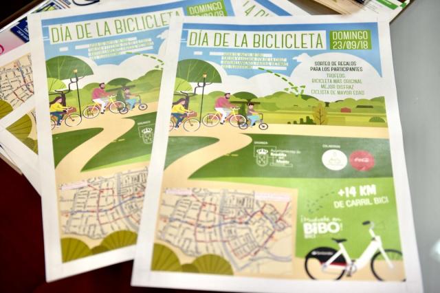 El Ayuntamiento anima a los vecinos a participar el próximo domingo en el Día de la Bicicleta