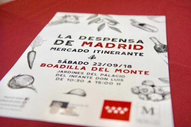 "La Despensa de Madrid" llega a Boadilla el próximo sábado