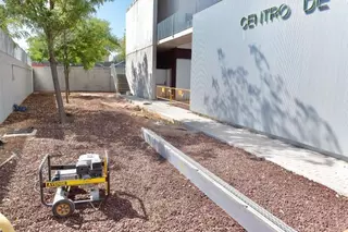 Construcción de una pista de petanca en el Centro de Mayores de Gutiérrez Soto
