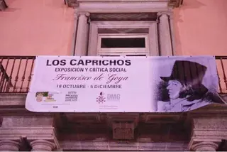 "Los caprichos de Goya" seguirán en el Palacio del Infante D. Luis hasta el 5 de diciembre