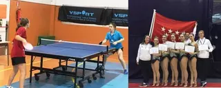 El Ayuntamiento felicita por sus éxitos a los equipos de tenis de mesa y gimnasia rítmica de Boadilla