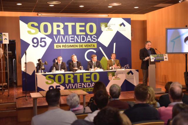 Adjudicadas por sorteo 91 viviendas de protección pública en régimen de venta