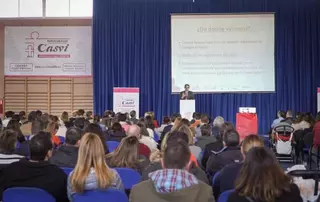 Más de 100 familias asistieron a la presentación del programa PEP en Casvi Boadilla
