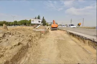 Avanza la construcción del carril de incorporación de Bonanza a la M516