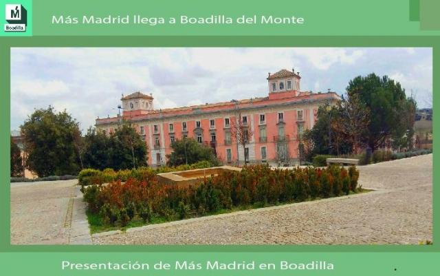 Más Madrid se presenta en Boadilla