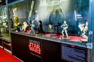 Doce mil quinientas personas han visitado la exposición Universo Star Wars en el palacio del Infante D. Luis
