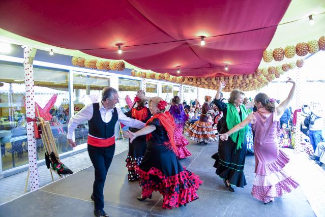 Boadilla celebra una nueva edición de la Feria de Abril para los mayores 