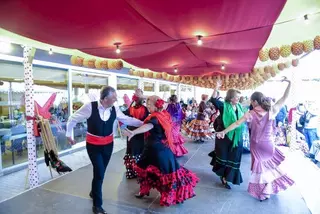 Boadilla celebra una nueva edición de la Feria de Abril para los mayores 