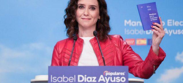 La candidata regional del PP promete nuevas líneas de autobuses para Boadilla y desdoblar la M513 desde Brunete hasta la M50