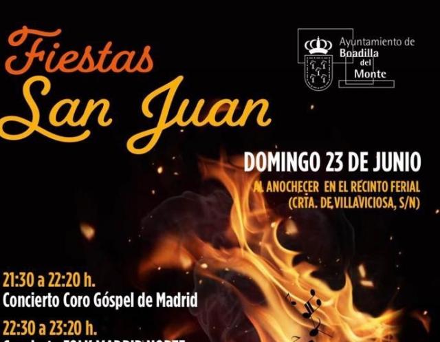 Boadilla celebrará San Juan con la tradicional hoguera
