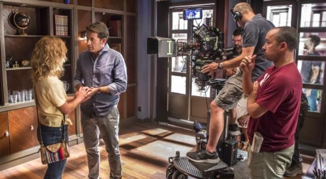 Boadilla acoge el rodaje de 'Mercado Central', la nueva serie de TVE