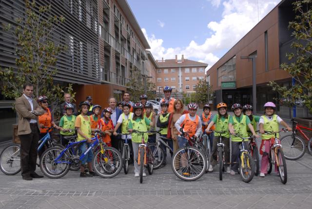 El Aula Ciclista visita el Ayuntamiento